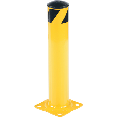 24″ HIGH STEEL SAFETY BOLLARD
