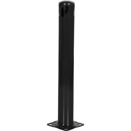 Steel Pipe Safety Bollard 36″ × 4.5″ Black