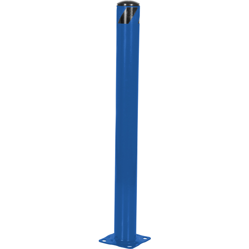 Steel Pipe Safety Bollard 42″ × 4.5″ Blue