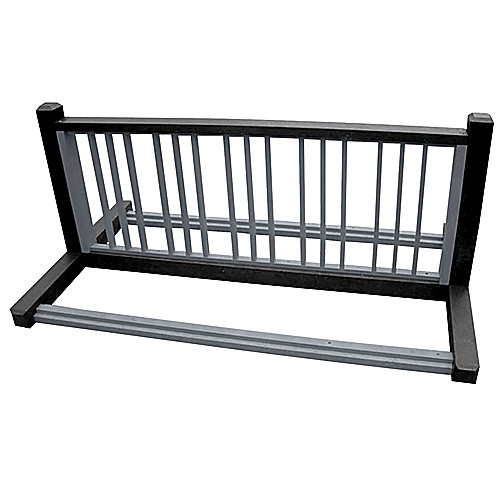 Bike Rack Blk/Charcoal 10 Positions