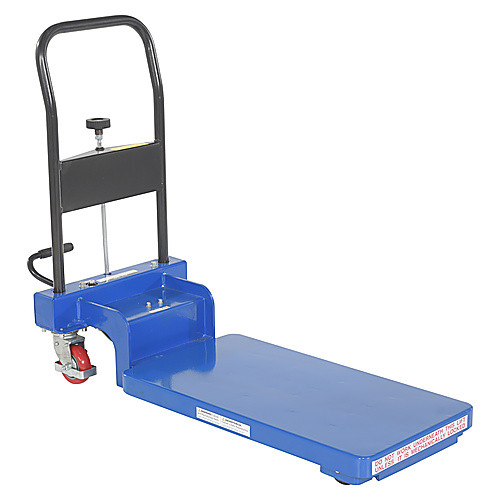 Low Profile Hydraulic Scissor Cart 200 Lb Auto-Shift