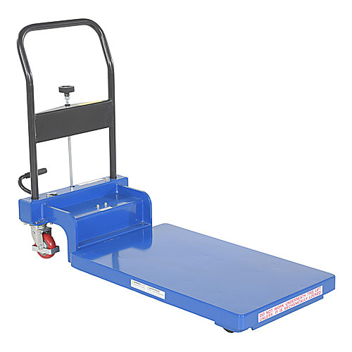 Low Profile Hydraulic Scissor Cart 400 Lb Auto-Shift