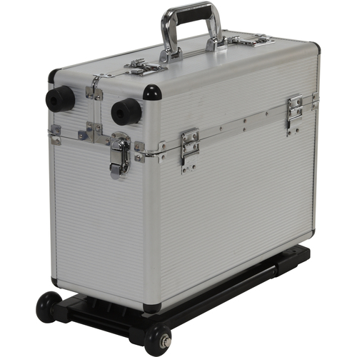 Aluminum Frame Case W/Trolley 19 × 10 × 14