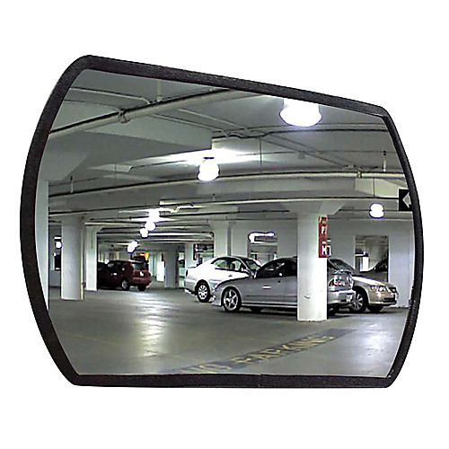 Acrylic Rectangular Convex Mirror