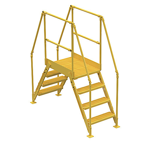 Cross-Over Ladder 4 Step 38 H 14″W