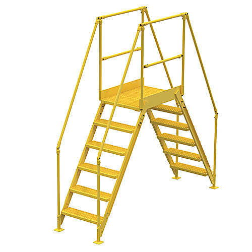 Cross-Over Ladder 6 Step 58 H 26″W