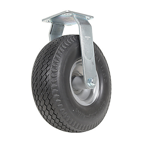 10 × 3.5 Flat-Free (Foam Filled) Rigid Caster