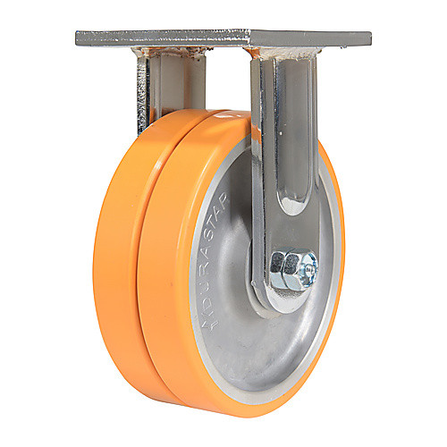 6 × 2 Polyurethane Sirius Dual Rigid Caster