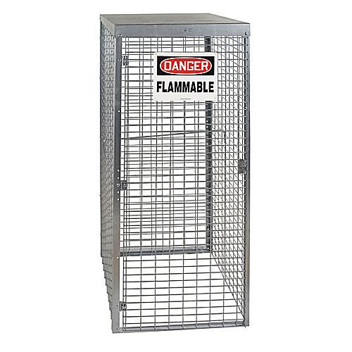 Vertical Cylinder Storage-Galv 30.5 × 30.5