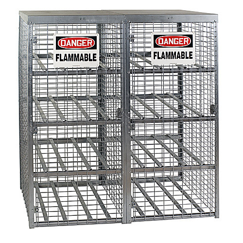 Horizontal Cylinder Storage-Galv 29 × 58