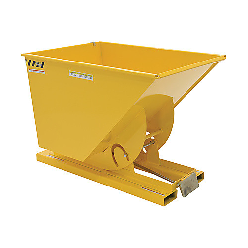 Self-Dump Hopper Md 1 Cu Yd 4K lb Yellow