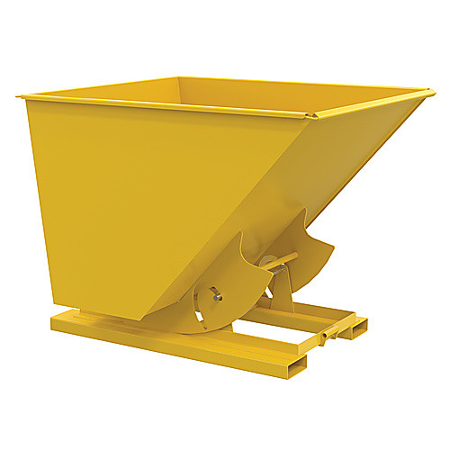 Hopper W/O Bump & Dump LD 2 Cu 2K Yellow