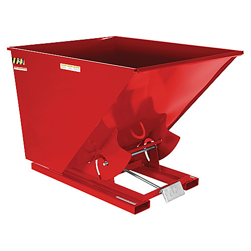 Self-Dump Hopper Md 2 Cu Yd 4K Red