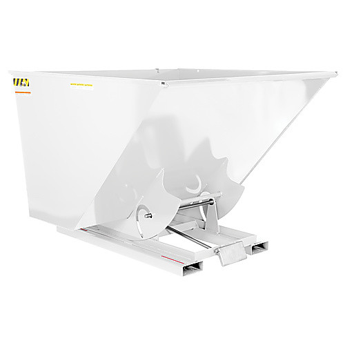 Self-Dump Hopper Hd 2.5 Cu Yd 6K White