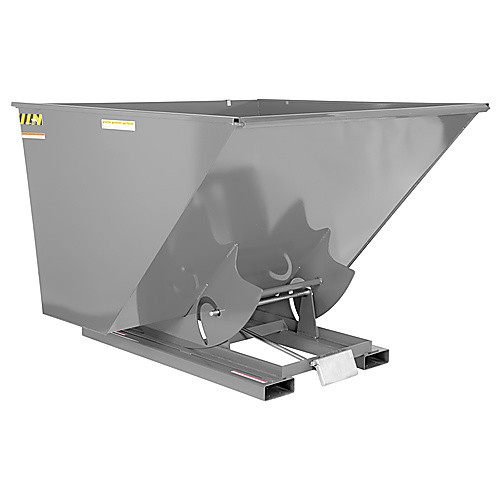 Self-Dump Hopper Ld 2.5 Cu Yd 2K Machine Gray