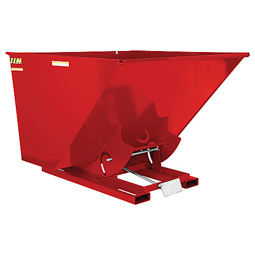 Self-Dump Hopper Md 2.5 Cu Yd 4K Red
