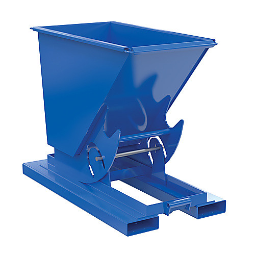 Hopper W/O Bump & Dump HD .25 Cu Yd 6K Blue