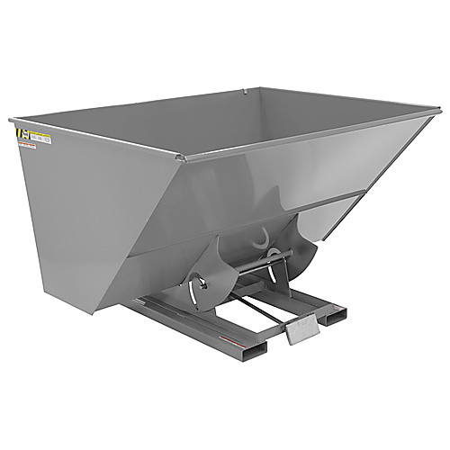 Self-Dump Hopper Md 3 Cu Yd 4K Machine Gray
