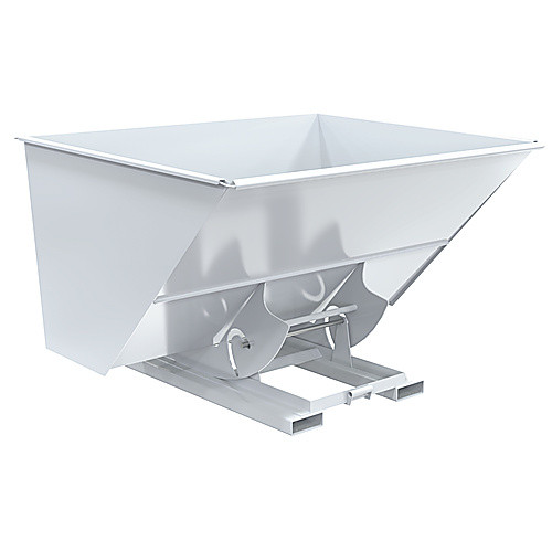 Hopper W/O Bump & Dump MD 3 Cu 4K White