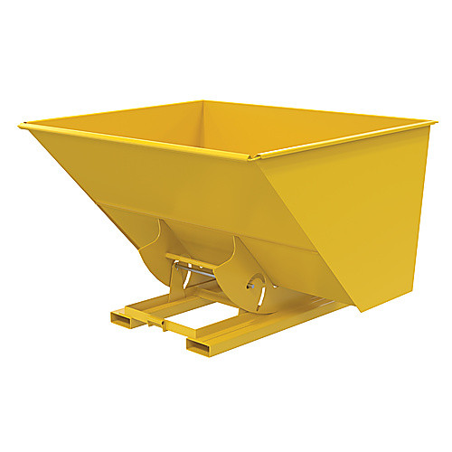 Hopper W/O Bump & Dump MD 3 Cu 4K Yellow