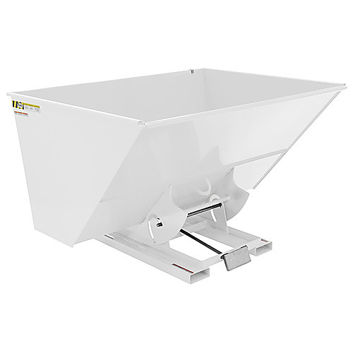 Self-Dump Hopper Md 3 Cu Yd 4K White