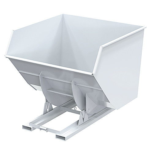 Hopper W/O Bump & Dump HD 4 Cu 6K White