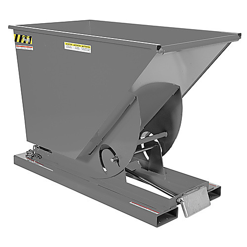 Self-Dump Hopper Hd .75 Cu Yd 6K Machine Gray
