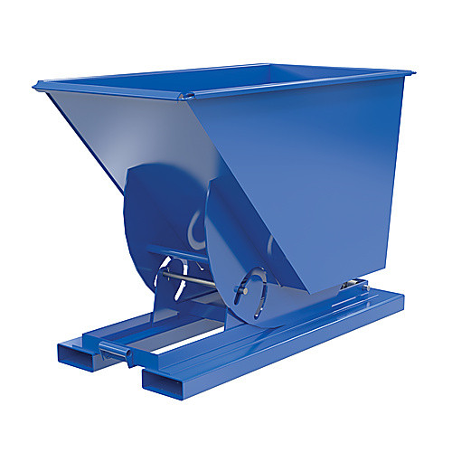 Hopper W/O Bump & Dump LD .75 Cu 2K Blue