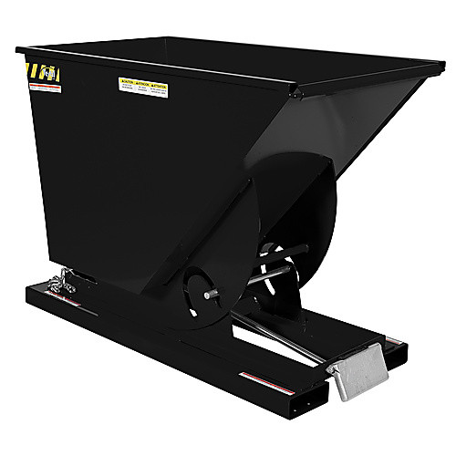 Self-Dump Hopper Md .75 Cu Yd 4K Blk Semi/Gloss