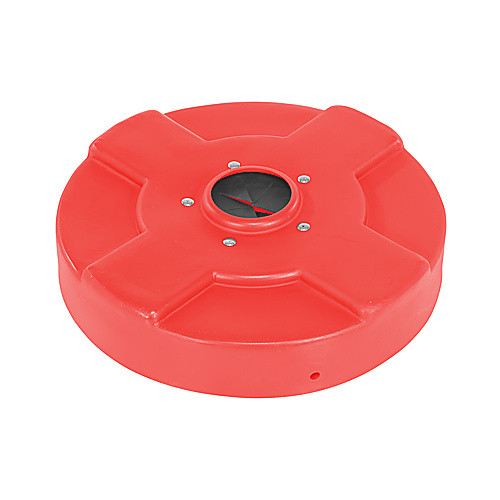 Drum Recyc Lid Flap 30 Gal(Closed) Red
