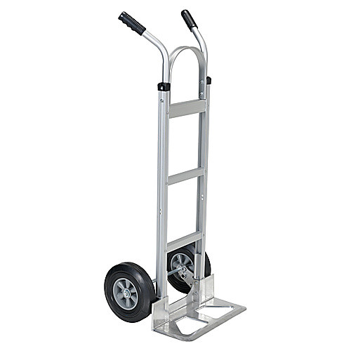 2 Handle Alum Hand Truck Hard Rubber