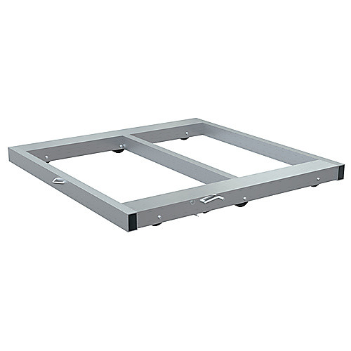 ALUM PALLET DOLLY NO TILT 4K 42 × 48 FLR LOCK