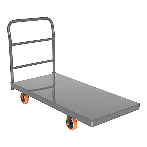 Steel Platform Truck W/ 5 × 2 Poly (Orange)