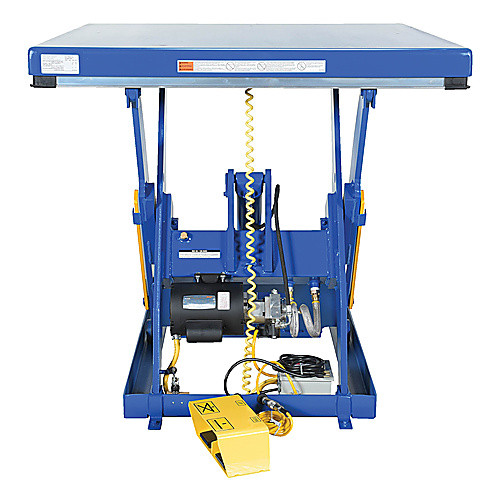 Elec/Hyd Scissor Table W/Foot Control