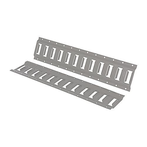 E-Track 2 Foot 2 Pack Gray