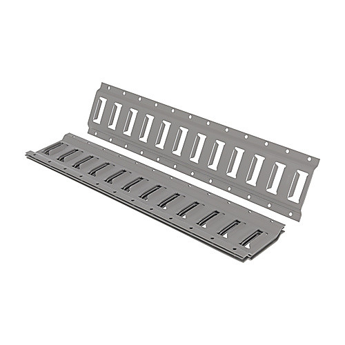 E-Track 2 Foot 4 Pack Gray