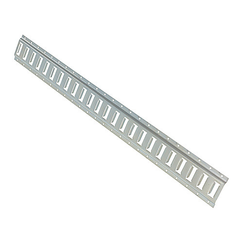 E-Track 4 Foot 1 Each Zinc
