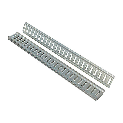 E-Track 4 Foot 6 Pack Zinc