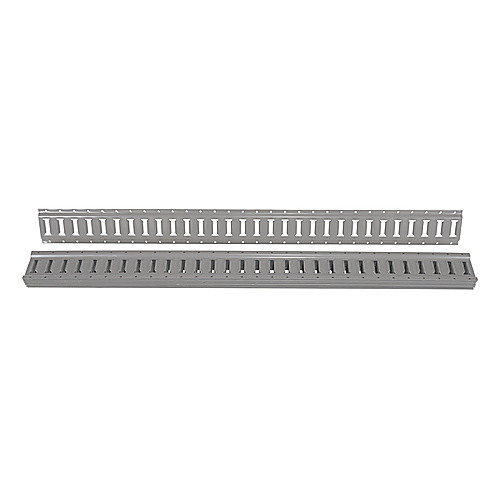 E-Track 5 Foot 10 Pack Gray