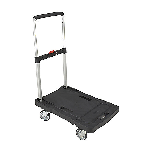 Fold Flat Plastic Cart 26.75L × 16.25W