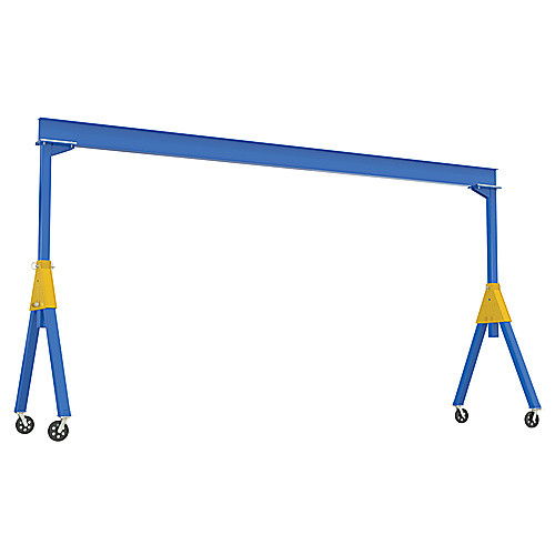 Kd Fixed Ht Stl Gantry Crane 2K 236″ VG Cas