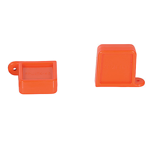 Magnetic Fork Tip Protector Thick Orange