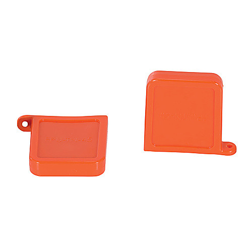 Magnetic Fork Tip Protector Thin Orange