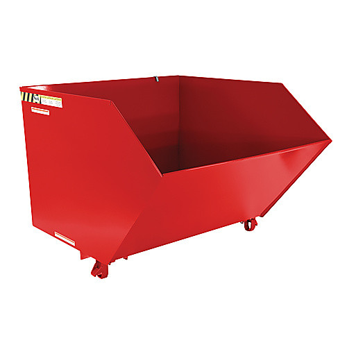 Low Profile Hopper Hd 1.5 Cu Yd-Red