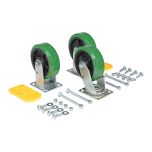 6 × 2 Pure Polyurethane Caster Kit 2700# Cap
