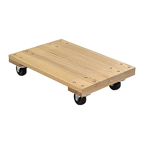 Hardwood Dolly-Solid Deck 0.9K lb 16 × 24