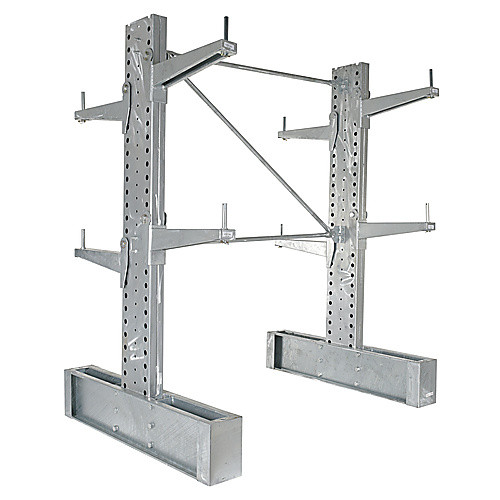 Galv Cantilever 8'Hd Dbl Side 24″Set