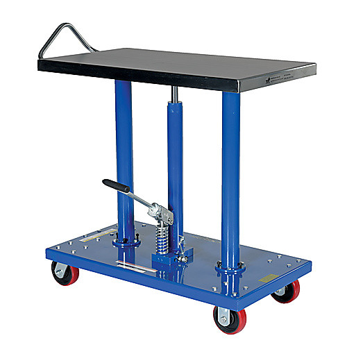 Hydraulic Lift Table - 20″ × 36″ 1,000 lbs Capacity; 36″ to 54″ Service Range