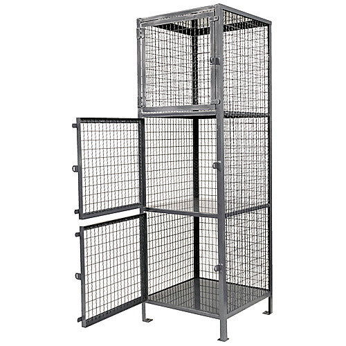 Heavy Duty 3 Shelf Storage Locker 36 × 36