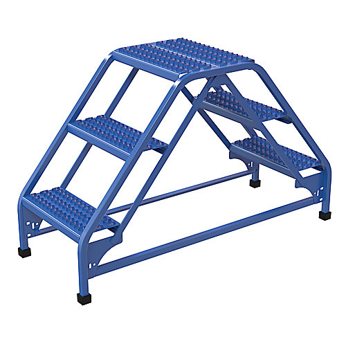 Double Sided Ladder 3 Step 19.3125W Grip